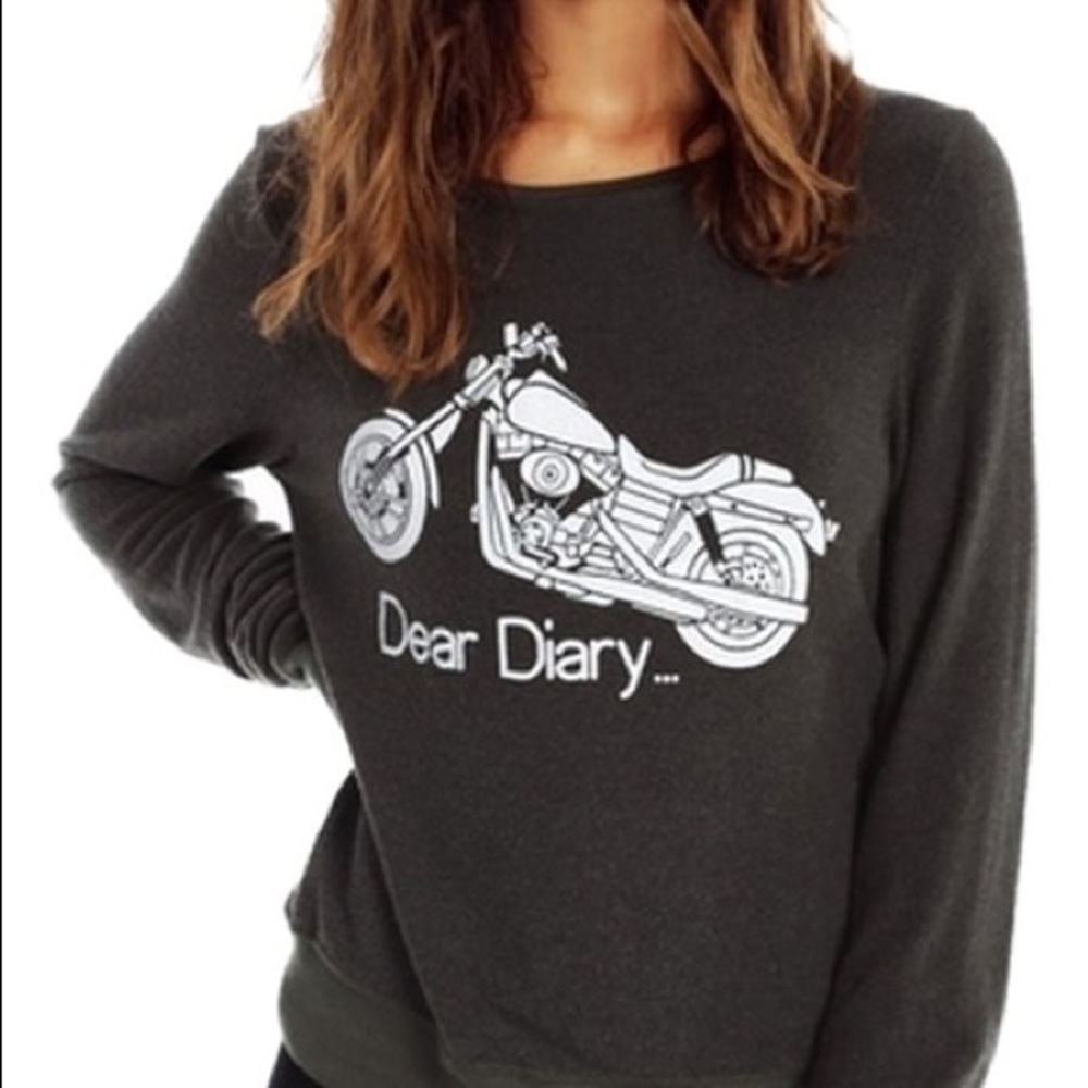 Wildfox Dear Diary Revolutionist Motorcycle BBJ